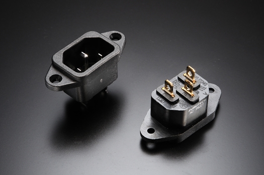 Furutech AC-INLET (R/G) - Plated: Rhodium